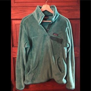 Patagonia Turquoise Snap-T Pullover